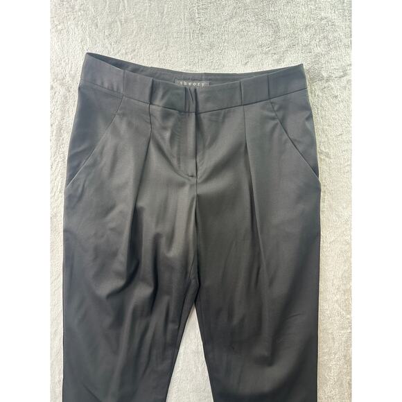 Theory Filippa Rialto Black Tailored Pants – Size 4 - Picture 4 of 5